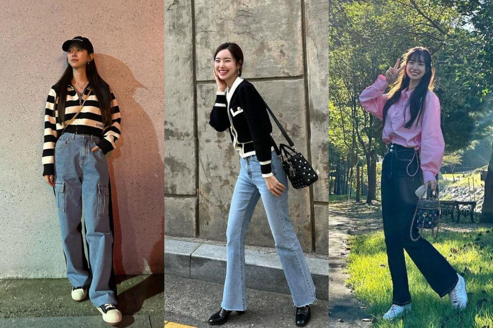 9 Ide Styling Celana Jeans ala Jin Se Yeon, Trendi buat OOTD!
