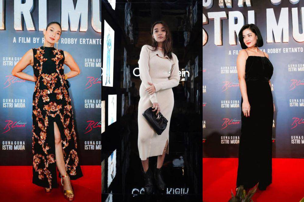 OOTD pemain film 'Guna-guna Istri Muda' (instagram.com/happysalma | instagram.com/carissaperusset | instagram.com/lutob)