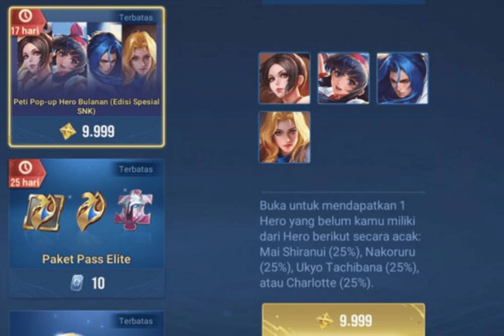hero SNK di Honor of Kings (dok. TiMi Studio Group/Honor of Kings)