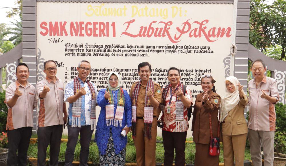 Honda Resmikan Pos TEFA di SMKN 1 Lubukpakam, Deli Serdang
