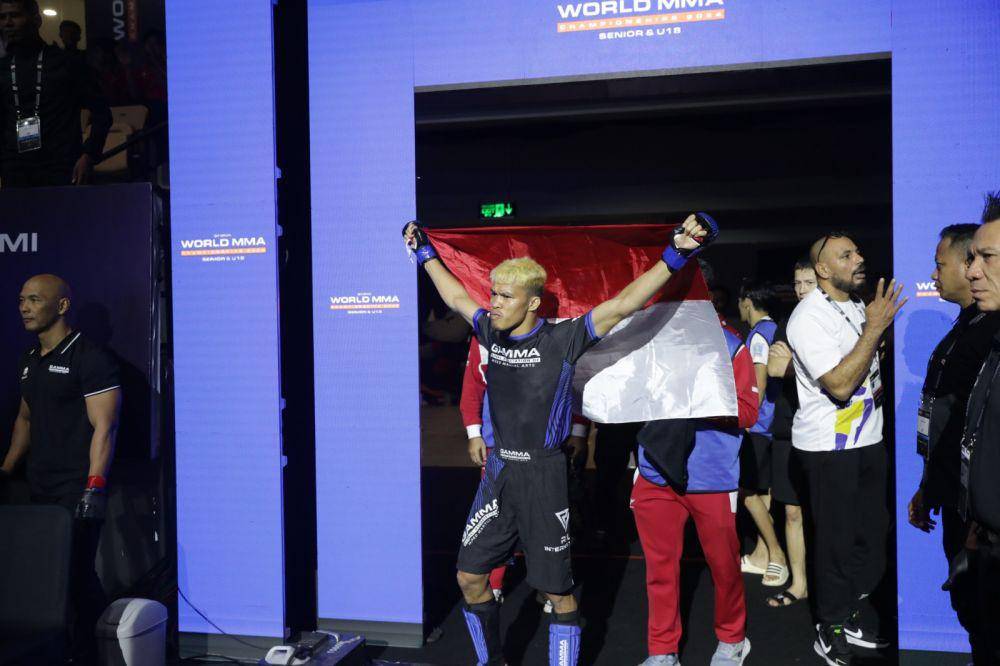 Atlet Indonesia di World MMA Championship 2024. (Dok. Pertacami)