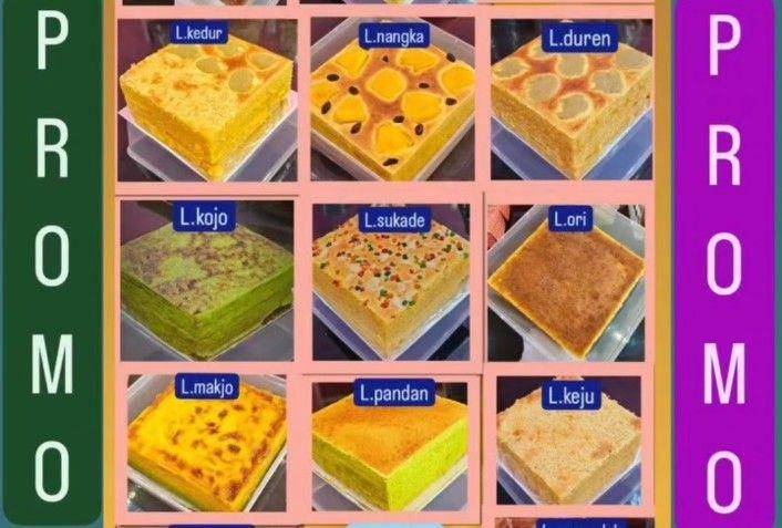 Resep Kue Lapis Durian dari Sumsel, Bisa Jadi Sajian saat Natal (Dok. IDN Times dari tangkapan layar instagram @dwi_olshop_admin_deka)