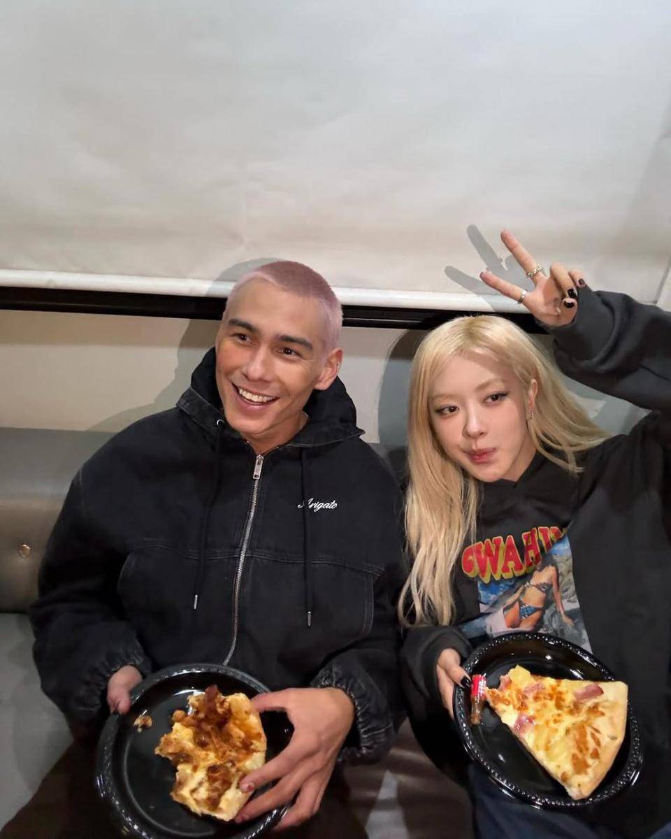 potret akrab Rosé BLACKPINK dan Evan Mock (instagram.com/evanmock)