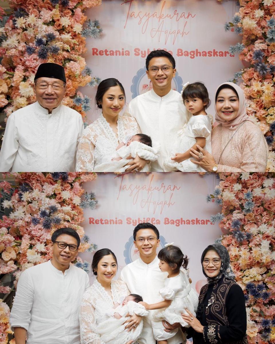 potret akikah anak kedua Winona Willy (instagram.com/nonawilly16)
