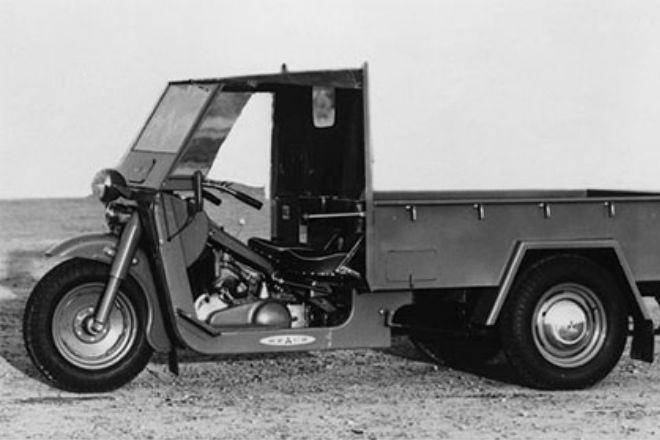 kendaraan roda tiga Mizushima (dok. Mitsubishi)
