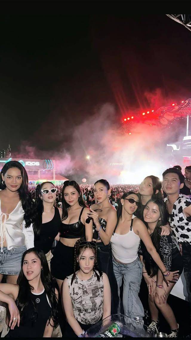 potret artis nonton DWP 2024 (instagram.com/reynaldiraia)