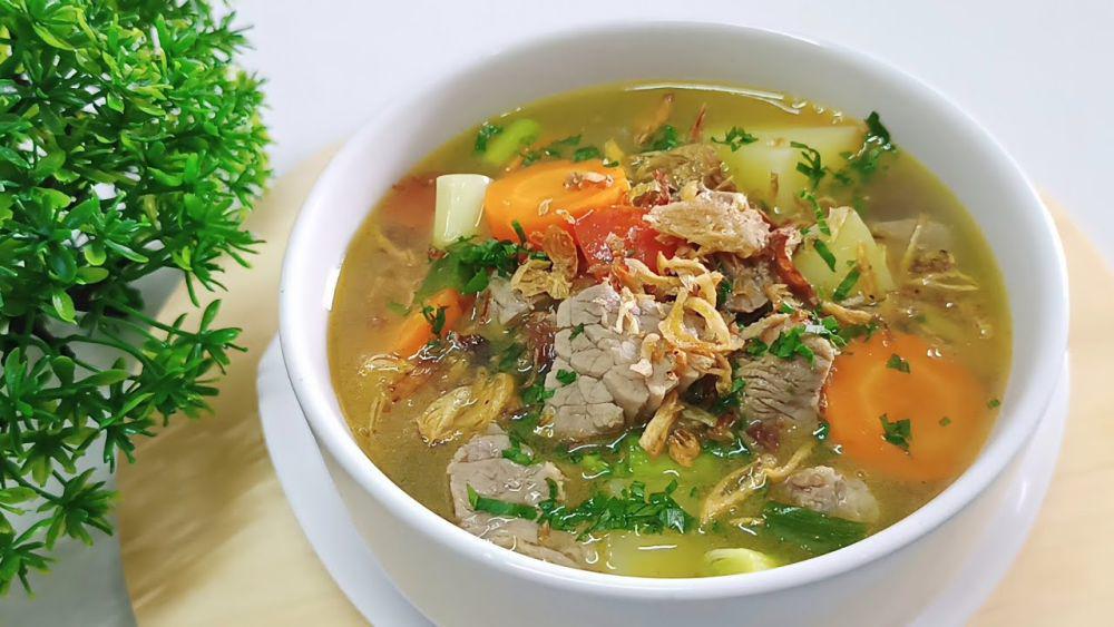 Resep Sop Daging Sapi Gurih dan Menghangatkan