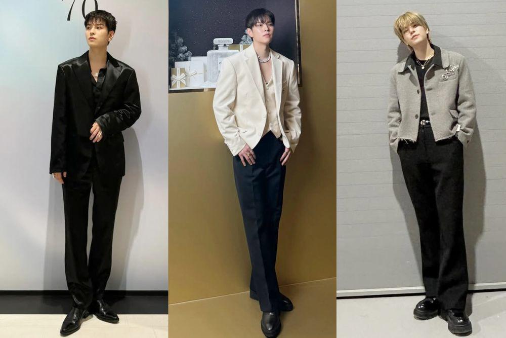 7 Ide OOTD Blazer ala Seungmin Stray Kids, Formal hingga Street Style!