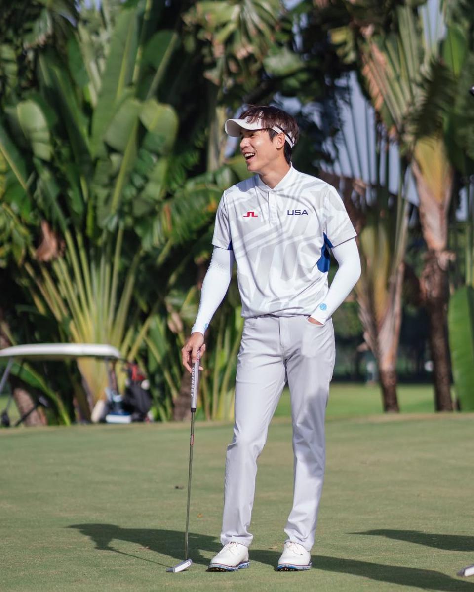 potret outfit main golf ala aktor Jes Jespipat (instagram.com/jesjpp)