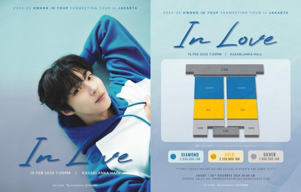 Harga dan Cara Membeli Tiket Fanmeeting Hwang In Youp di Jakarta