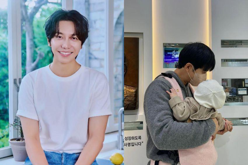 Lee Seung Gi Pamer Foto Bersama Anak Perempuannya
