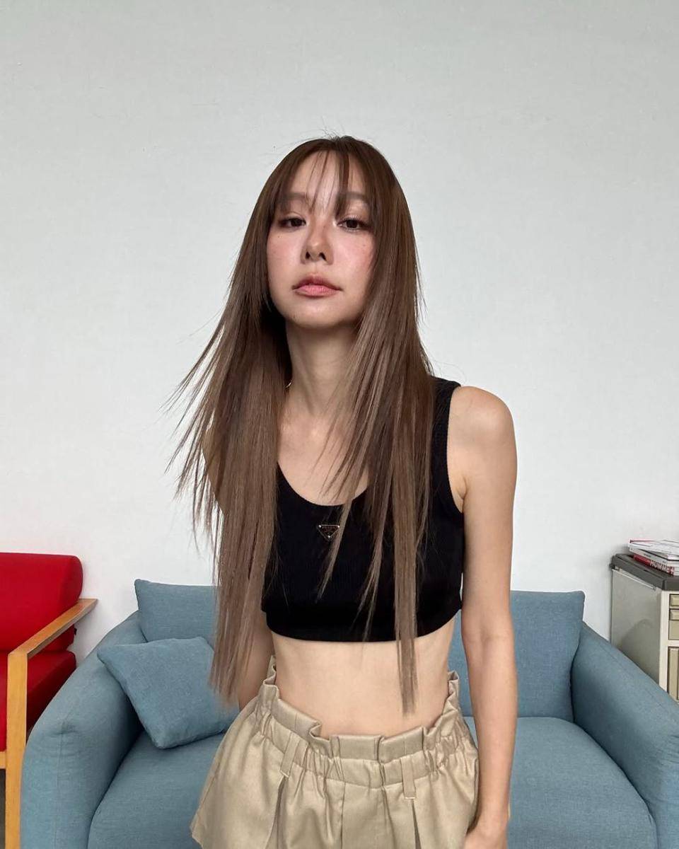 potret ide gaya rambut ala Toey Jarinporn (instagram.com/toeyjarinporn)