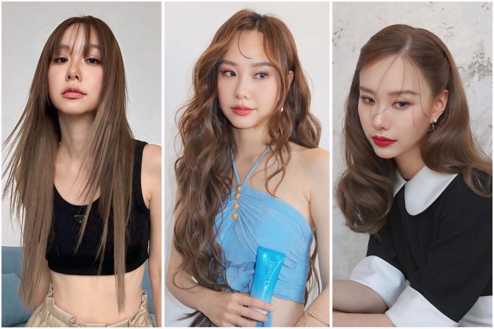 9 Ide Styling Medium hingga Long Hair ala Toey Jarinporn, Stand Out!