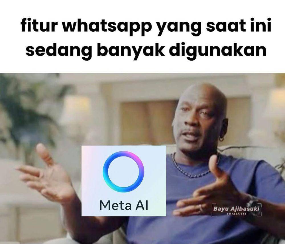 meme Meta AI (instagram.com/lawakscience)