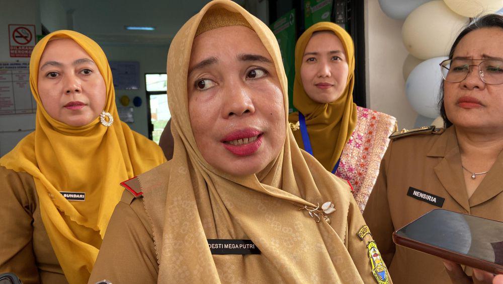 Plt Kepala Dinas Kesehatan Kota Bandar Lampung, Desti Mega Putri. (IDN Times/Muhaimin)
