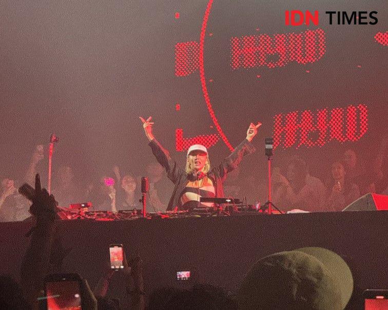 Hyo "SNSD" tampil di DWP 24 (Dok. IDN Times/Aditya Mustaqim)