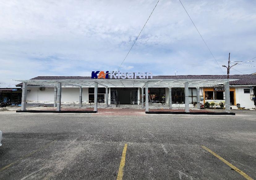 Sambut Nataru, KAI Sumut Lakukan Penataan Stasiun Kisaran