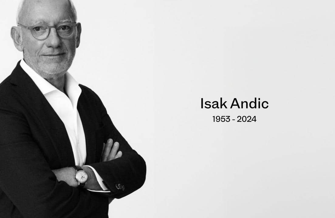 Isak Andic, pengusaha dan pendiri brand fesyen Mango meninggal dunia.