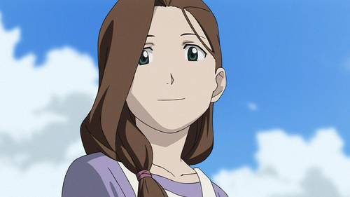 Trisha Elric. (Dok. Crunchyroll/Fullmetal Alchemist Brotherhood.)