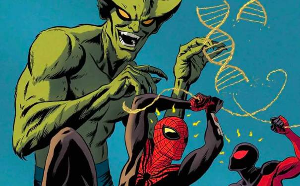 momen Dr. Miles Warren saat membuat kloning Spider-Man (dok. Marvel)