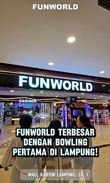 Fun World Mall Kartini Bandar Lampung (Instagram/funworld)
