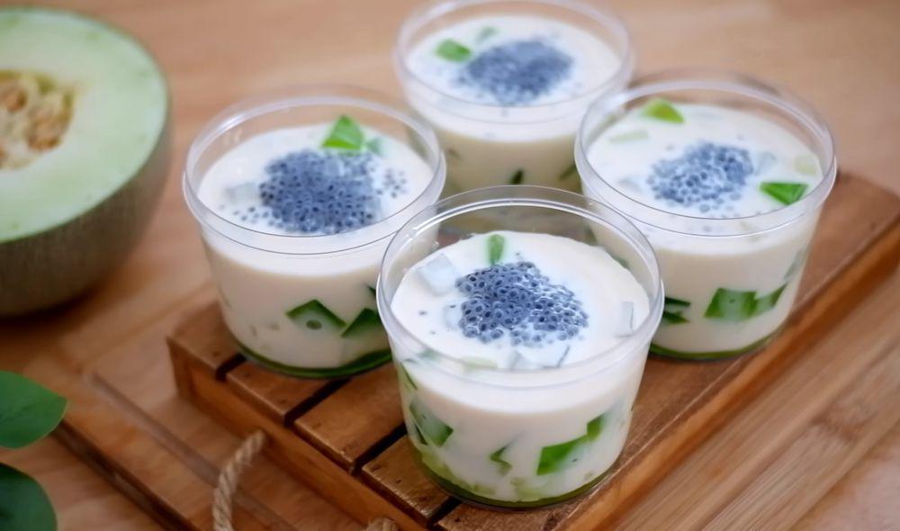 Resep Melon Milk Cheese yang Creamy, Segarnya Bikin Nagih!