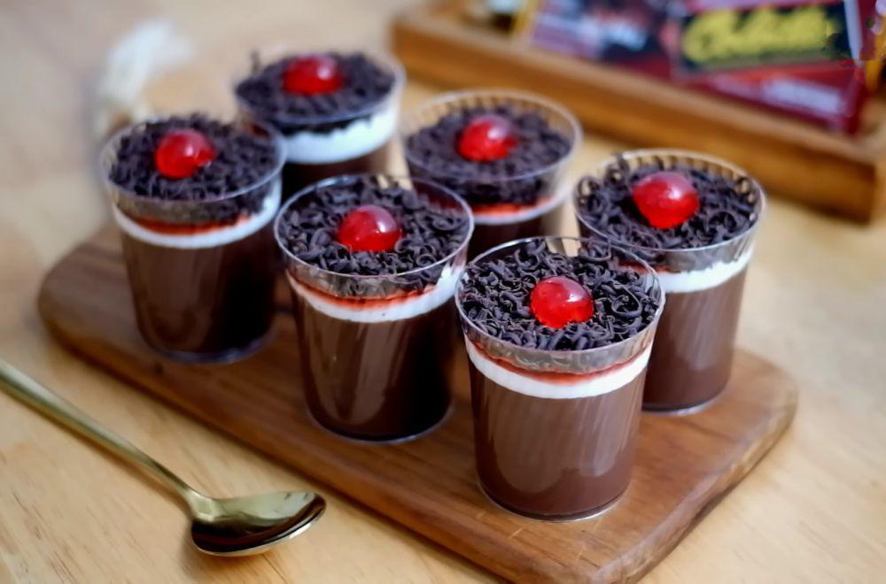 Resep Puding Black Forest, Dessert Lezat yang Mudah Dibuat