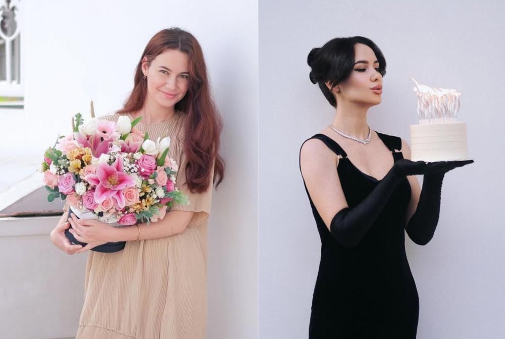 7 Inspirasi Gaya Adelina Makhmutova, Istri Glenn Victor yang Menawan