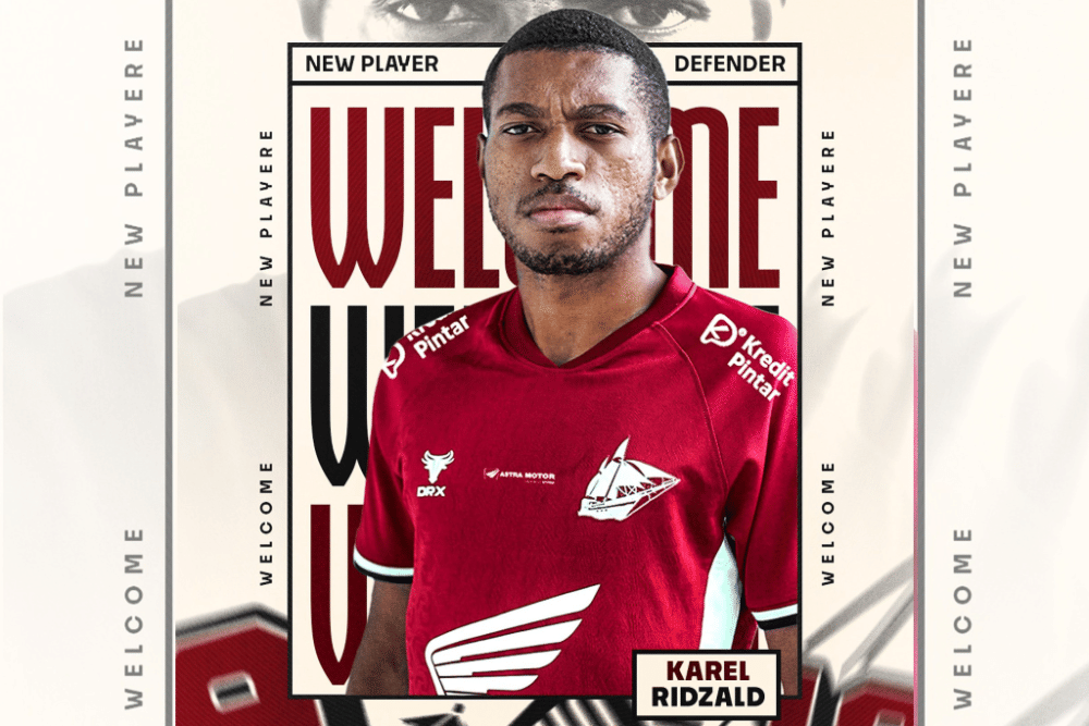 Foto perkenalan Karel Ridzald ssebagai pemain baru PSM Makassar pada Sabtu 14 Desember 2024. (Instagram.com/psm_makassar)