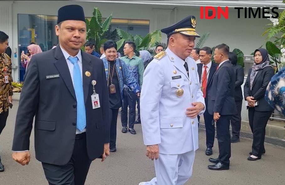 Presiden Prabowo Subianto diagendakan melantik sejumlah pejabat pada Senin (16/12/2024). (IDN Times/Ilman Nafi'an)
