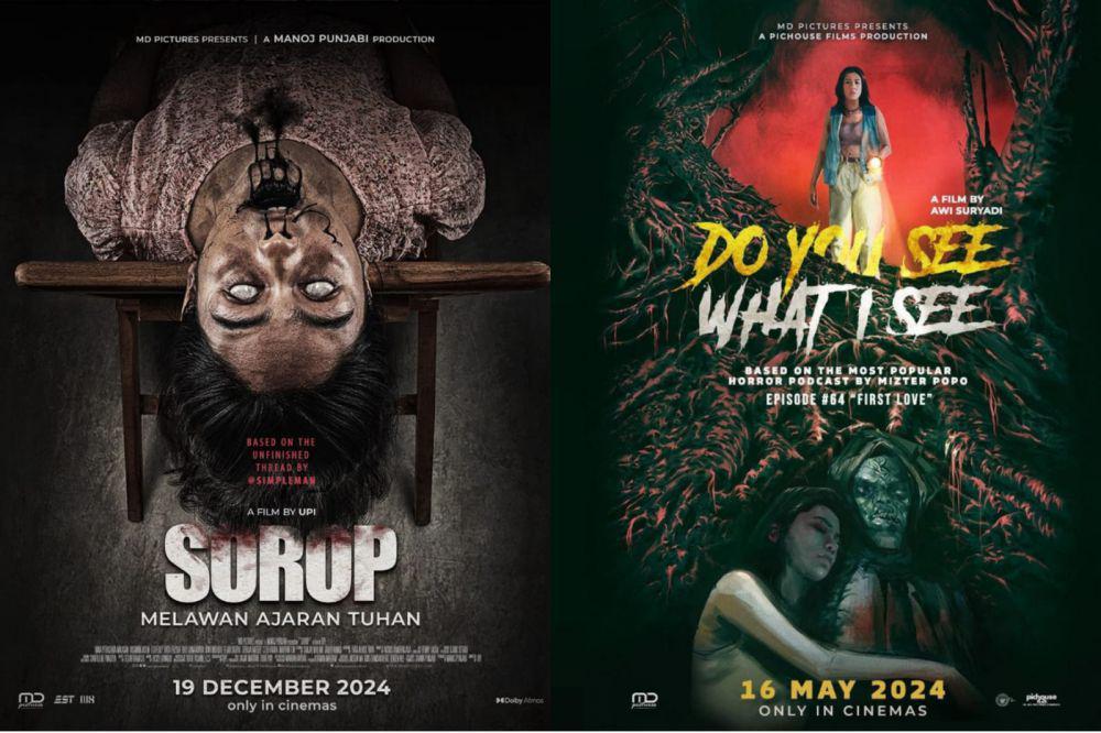 6 Film Horor MD Pictures 2024, Adaptasi Thread Viral Simpleman!