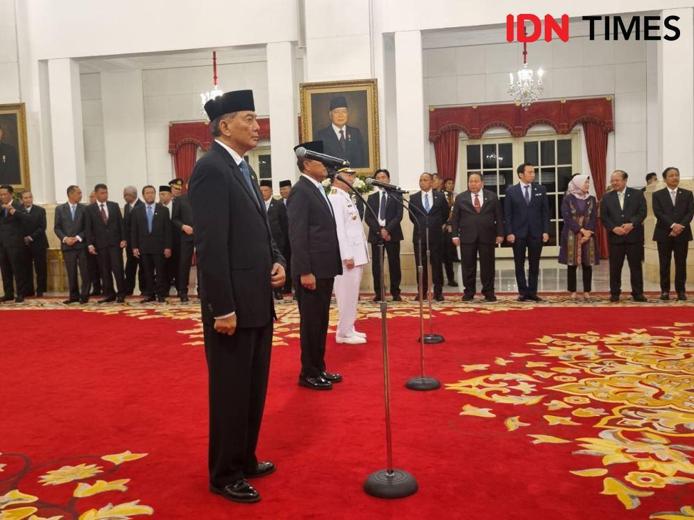 Prabowo Lantik Sjafrie Sjamsoeddin Ketua Dewan Pertahanan Nasional