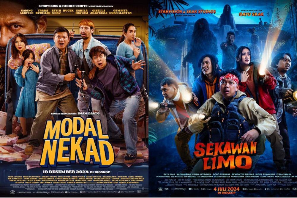 10 Film Produksi Starvision Plus di 2024, Terbaru Modal Nekad