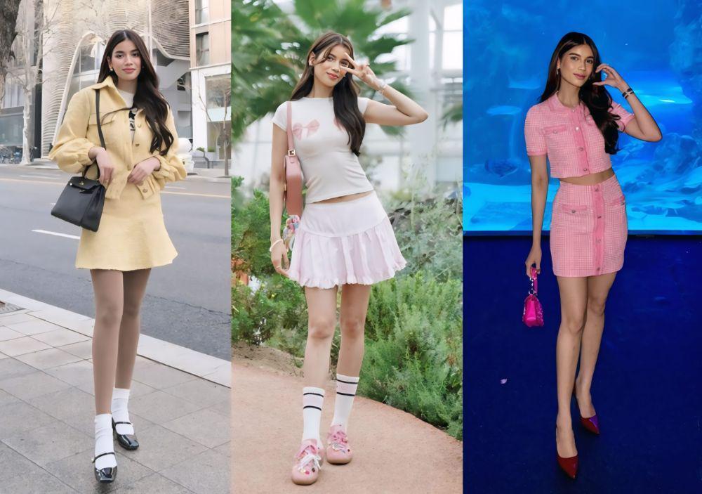 9 OOTD Pakai Mini Skirt ala Sabrina Chairunnisa, Anti Boring!