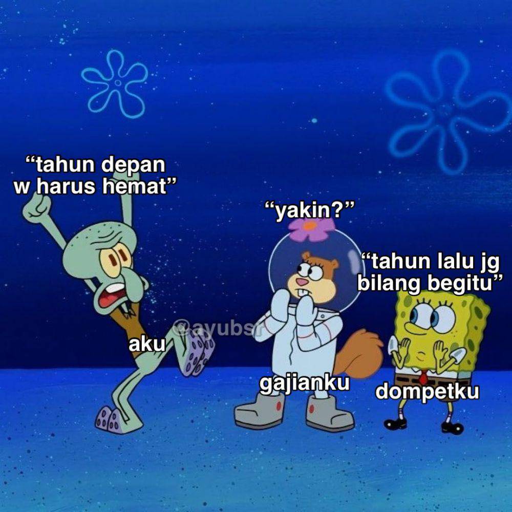 meme susah buat hemat (x.com/ayubsr)