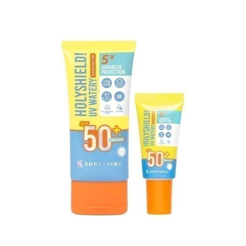 SOMETHINC Holyshield! UV Watery Sunscreen Gel SPF 50+ PA++++ (Shopee.co.id/SOMETHINC Official Shop)