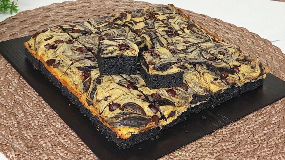 Resep Brownies Cokelat Keju yang Manis dan Creamy di Mulut