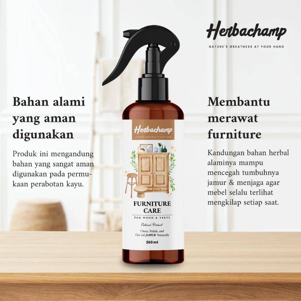 Herbachamp Furniture Care Spray (shopee.co.id/herbachamp)