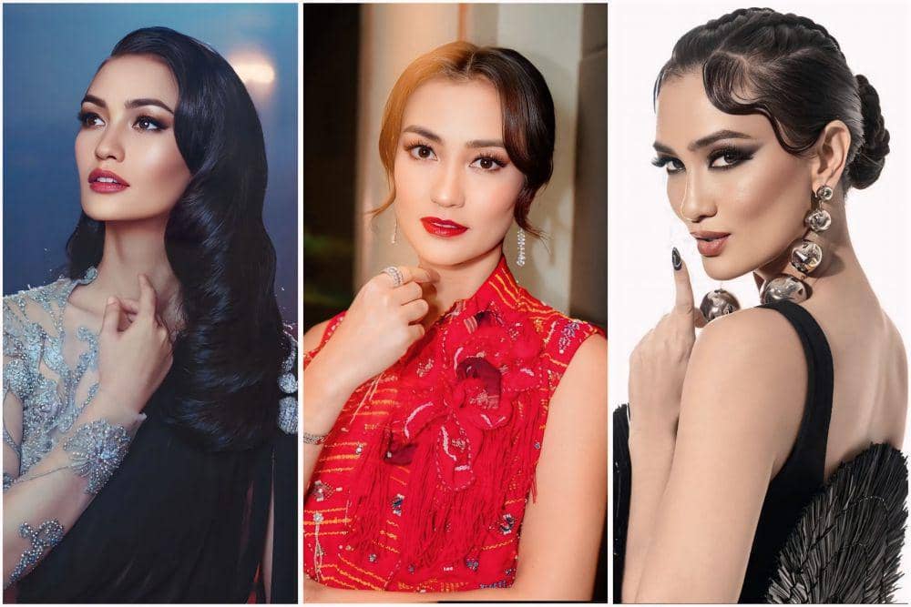 ide gaya rambut ala Atiqah Hasiholan