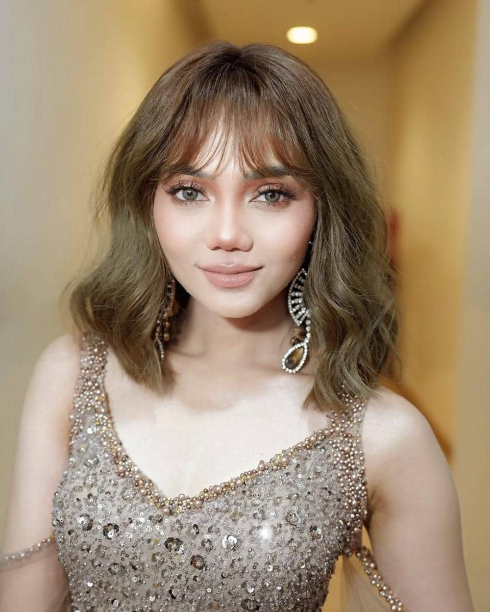 Ide gaya rambut ala Rina Nose