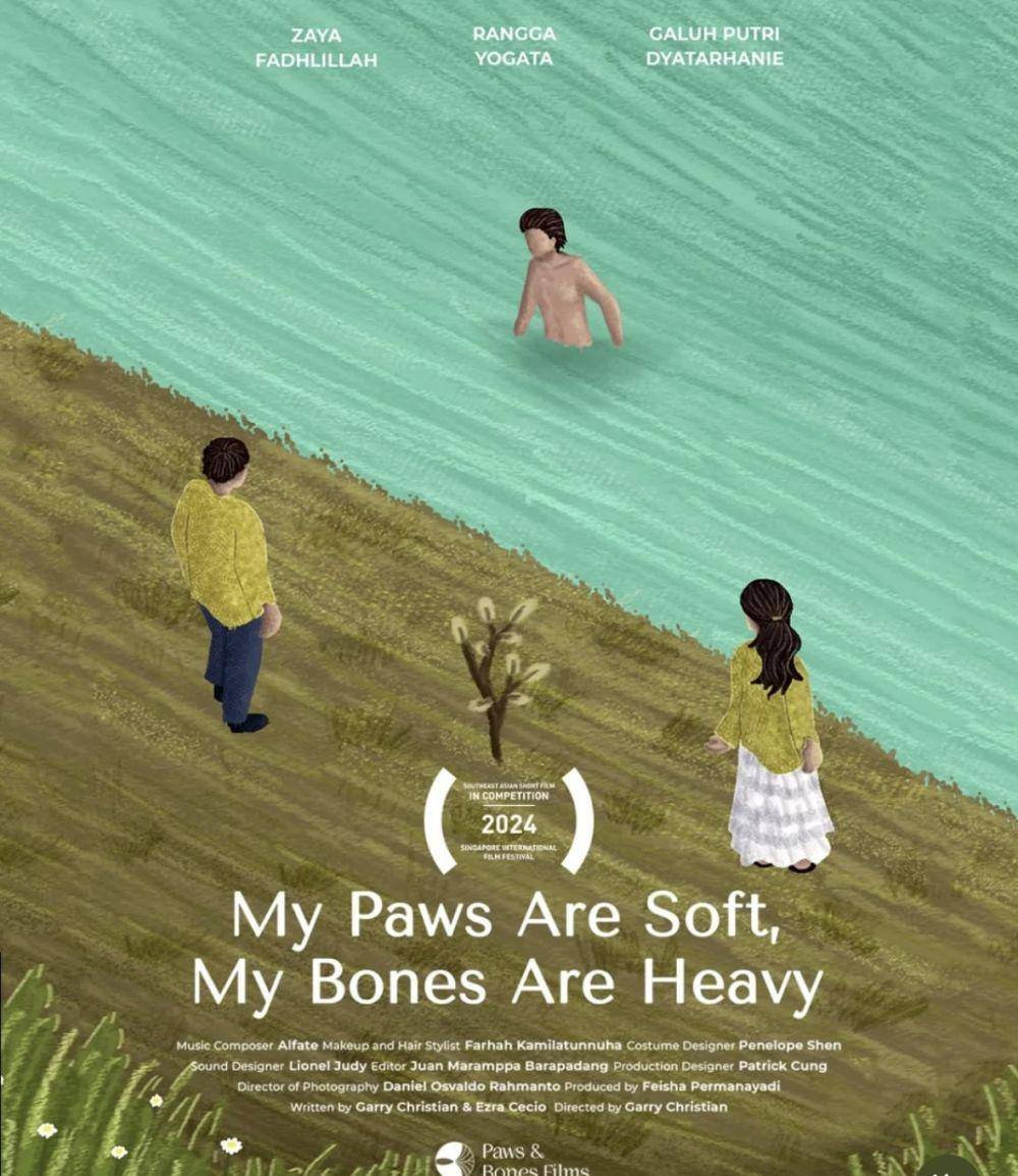 poster film My Paws Are Soft, My Bones Are Heavy (dok. Paws and Bones/My Paws Are Soft, My Bones Are Heavy)