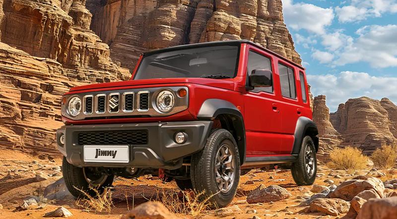Suzuki Jimny 5 Pintu Meluncur di Jepang