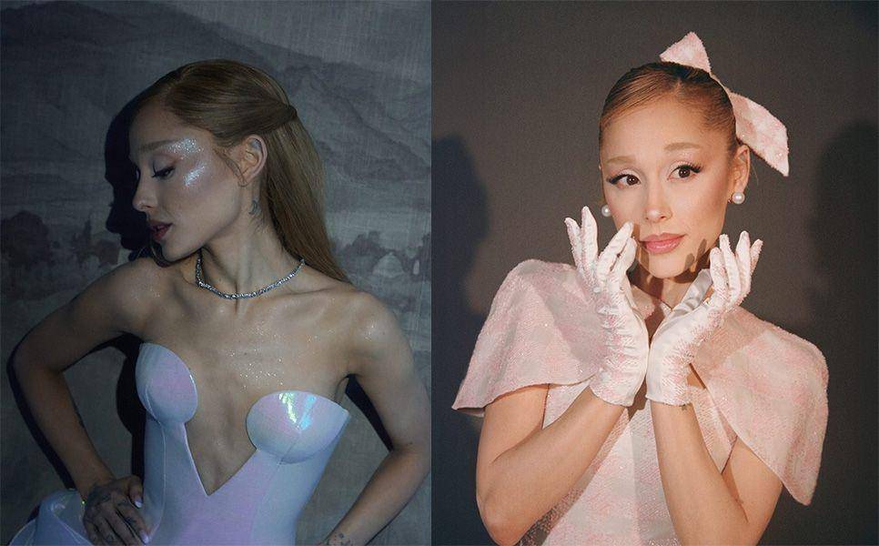 potret make up Ariana Grande (instagram.com/r.e.m.beauty)