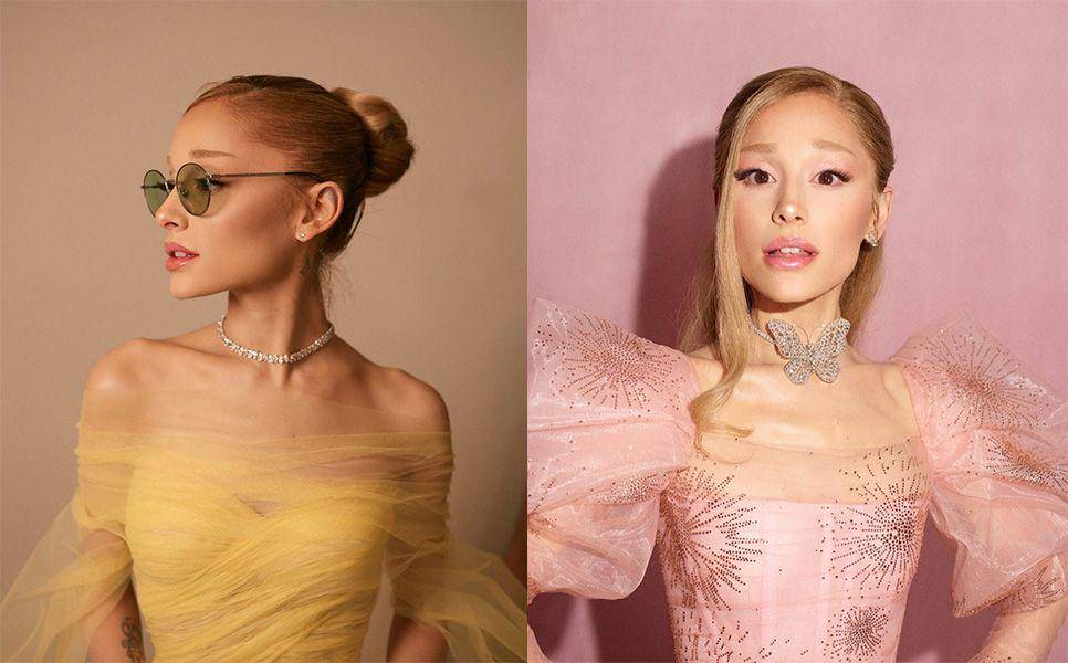 potret make up Ariana Grande (instagram.com/r.e.m.beauty)