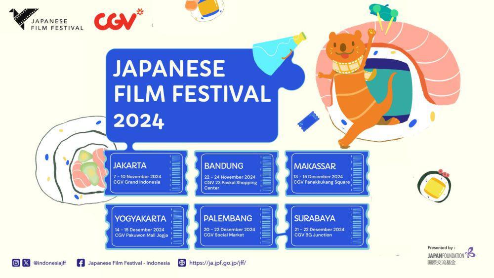 Japanese Film Festival Hadir di Palembang, Catat Tanggalnya!