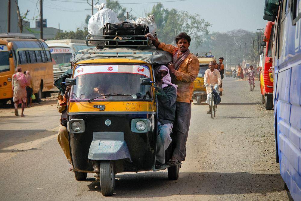 Ilustrasi transportasi lokal di India (pixabay.com/pen_as)