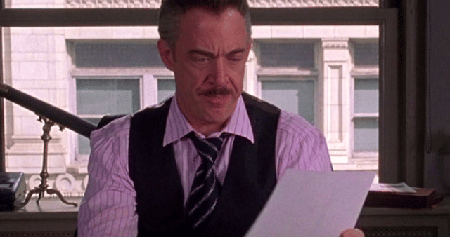 J. Jonah Jameson (dok. Sony Pictures/Spider-Man)