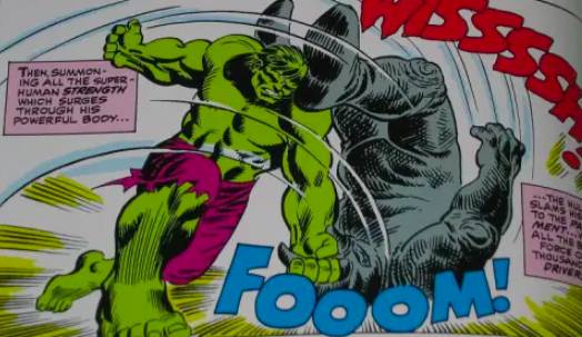 Rhino berhasil dikalahkan oleh Hulk (dok. Marvel)