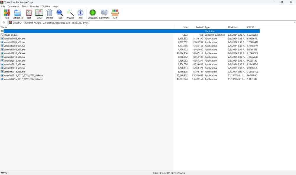 WinRAR (dok. WinRAR)