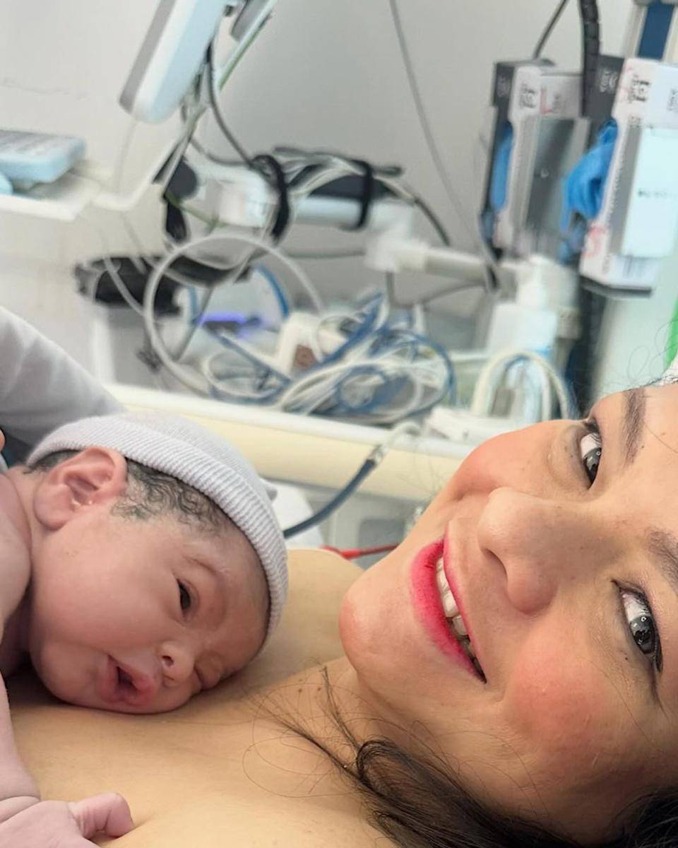 potret Nanda Gita melahirkan di Belanda (instagram.com/nandagita16)